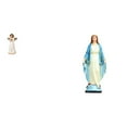 thumbnail image 1 of Figura de resina de ángel,Estatua de ángel Figura Decoración del hogar Estante de interior,Escultura coleccionable de figura rezando para sala de estar,Estatua católica,Estatua de la Virgen, 1 of 8
