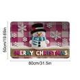 thumbnail image 4 of Bowayaoa Christmas Non-Slip Floor Mat, Festive Doormat for Entryway, Soft Bathroom Rug, Holiday Home Decor for Living Room Kitchen Washable Indoor Outdoor Rug, 4 of 7