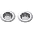 thumbnail image 1 of 1/2PCS Strainer Stainless Steel Sink Stopper Anti Clogging One-Piece Forming Wide Rim Sink Strainers For Kitchen Sink Wide Rim For Kitchen Sink Drain, 1 of 3
