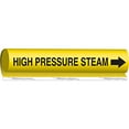 thumbnail image 2 of Brady Pipe Marker,High Pressure Steam,Yellow, 5706-II 5706-II, 2 of 2