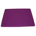 thumbnail image 3 of Alfombrilla para barbacoa YONGSHENG silicona resistente a altas temperaturas morado, 3 of 5