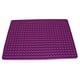 thumbnail image 3 of Alfombrilla para barbacoa YONGSHENG de silicona resistente a altas temperaturas color morado, 3 of 5