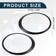 thumbnail image 4 of 1 par de biseles de recorte de faros delanteros para Mini Cooper 2007-2015 No.51137149905/51137149906 tono plateado, 4 of 7