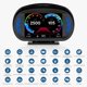 thumbnail image 4 of sweethay Medidor de velocímetro de sistema dual multifunción, alarma de velocidad de conducción profesional, inclinómetro inteligente Paneles de instrumentos para automóviles sweethay  VI022091-00B, 4 of 6