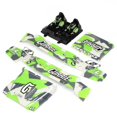 thumbnail image 2 of Losi Body/Driver Set Green Silkscreened Hammer Rey LOS230099 Car/Truck  Bodies wings & Decals, 2 of 2