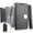 Black, variant on GSA Deluxe Flip Wallet Case for iPhone 11 Pro (5.8") - Black