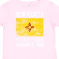 thumbnail image 4 of Inktastic Established January 6, 1912 New Mexico Flag Boys or Girls Toddler T-Shirt, 4 of 5