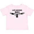 thumbnail image 3 of Inktastic Life Behind Bars Mountain Bike Boys or Girls Toddler T-Shirt, 3 of 5