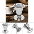thumbnail image 1 of Filtro de café, filtro de café de acero inoxidable, filtro de café, gotero de café reutilizable, confiabilidad excepcional, 1 of 8