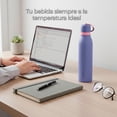 thumbnail image 2 of Termo Botella Hidranur 24 Oz, Tapa Hermética, Termo de Acero Inoxidable sin BPA, Morado, 2 of 5