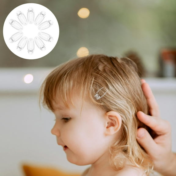 Raindrops 20PCS Oval Hair Clips Small Claw Hair Management for All Age Kids in Home School