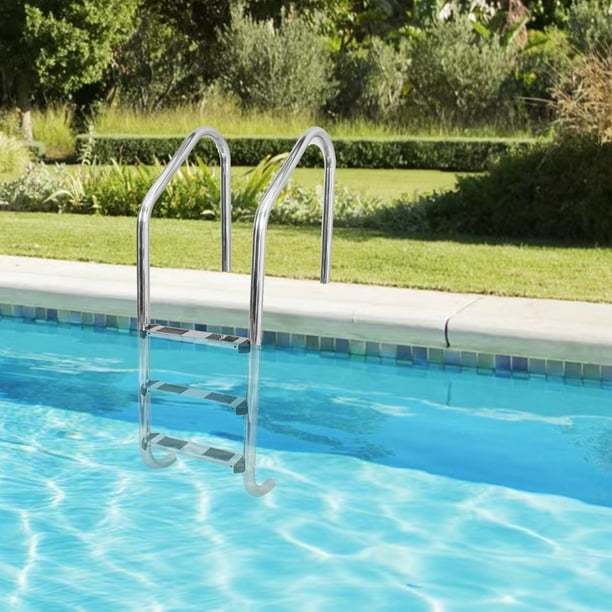 Kojem 3 Step Swimming Pool Step Ladder 304 Stainless Steel Ladder for