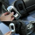 thumbnail image 2 of for Jeep Wrangler JL 2018-2020 Chrome Hood Latch Cover Sticker Trim-, 2 of 4