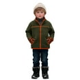 thumbnail image 3 of Boys Jacket for Autumn Winter Warm Stand Collar Zipper Pockets Comfortable Casual Outerwear Coats Youth Children, 3 of 3
