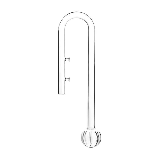 Tubería de entrada de tuberías de de vidrio de acuario, accesorios de instalación fáciles para el tanque plantado por acuario Aquascaping, tubo 13 mm
