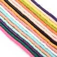 thumbnail image 5 of 330 piezas/tira de 4/6 mm de cuentas de arcilla polimérica redondas planas, espaciador suelto de disco de chip, cuentas Heishi para hacer pulseras de joyería hechas a mano, 5 of 5