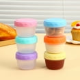 thumbnail image 6 of AOWOO 18 Pack 2.7 Oz Salad Dressing Container To Go with Lids, Plastic Reusable Condiment Cups Containers, Dishwasher and Microwave Safe Tiny Sauce Containers, 6 of 7