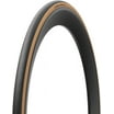 Image showcasing Michelin Power Cup Tire - 700 x 25, Clincher, Folding, Black/Tan ...