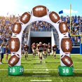thumbnail image 4 of Arco de fútbol inflable Jenaai de 8 pies con luces LED, 4 of 9