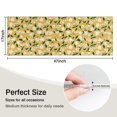 thumbnail image 5 of White Flower Leaves Yellow Pattern Kitchen Rug Mat,Kitchen Runner Rugs Non Skid Washable,Decorative Kitchen Floor Mats for Kitchen,Sink,Laundry,17"X47", 5 of 5
