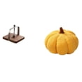 thumbnail image 1 of Servilletero Con Forma De Calabaza Para Cafetería, Dispensador De Pañuelos, Organizador Con Base De Madera, Cojín Decorativo De Felpa Para Sofá, Cocina, Oficina, Mesa De Comedor Interior,, 1 of 8