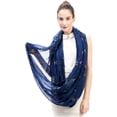 thumbnail image 2 of Swallow Bird Print Women's Infinity Scarf Lightweight, 2 of 2