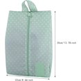 thumbnail image 3 of Qucyy Sac de Rangement pour Chaussures de Voyage Sac Simple avec Fermeture Éclair Robuste Sac de Rangement Multi-Usage Portable, Vert Vert, 3 of 4