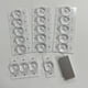 thumbnail image 3 of Lámpara SMD Macarena Accesorios de reparación de TV LED 20 piezas, 3 of 4