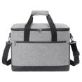 thumbnail image 4 of 30l/18l Insulated Cooler Bag Leakproof Lunch Cooler Tote Shoulder Bag For Picnic Beach Trip Camping, 4 of 5