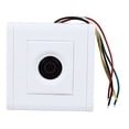 thumbnail image 2 of Interruptor táctil de control de acceso botón de salida de liberación de puerta táctil con detección de infrarrojos Cableado tipo 86 de 12 V a 24 V Modo normalmente abierto, 2 of 8