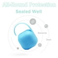 thumbnail image 4 of Ludlz BPA-Free Nipple Shield Case & Pacifier Case, Cover, Pacifier Clips Container Portable Baby Infant Pacifier Nipple Teat Cradle Case Holder Travel Storage Box, 4 of 7