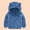 Blue, variant on loopsun Kids Winter Coats for Toddler Baby Boys Girls Solid Color Bear Ears Winter Hoodie Thick Coat Jacket