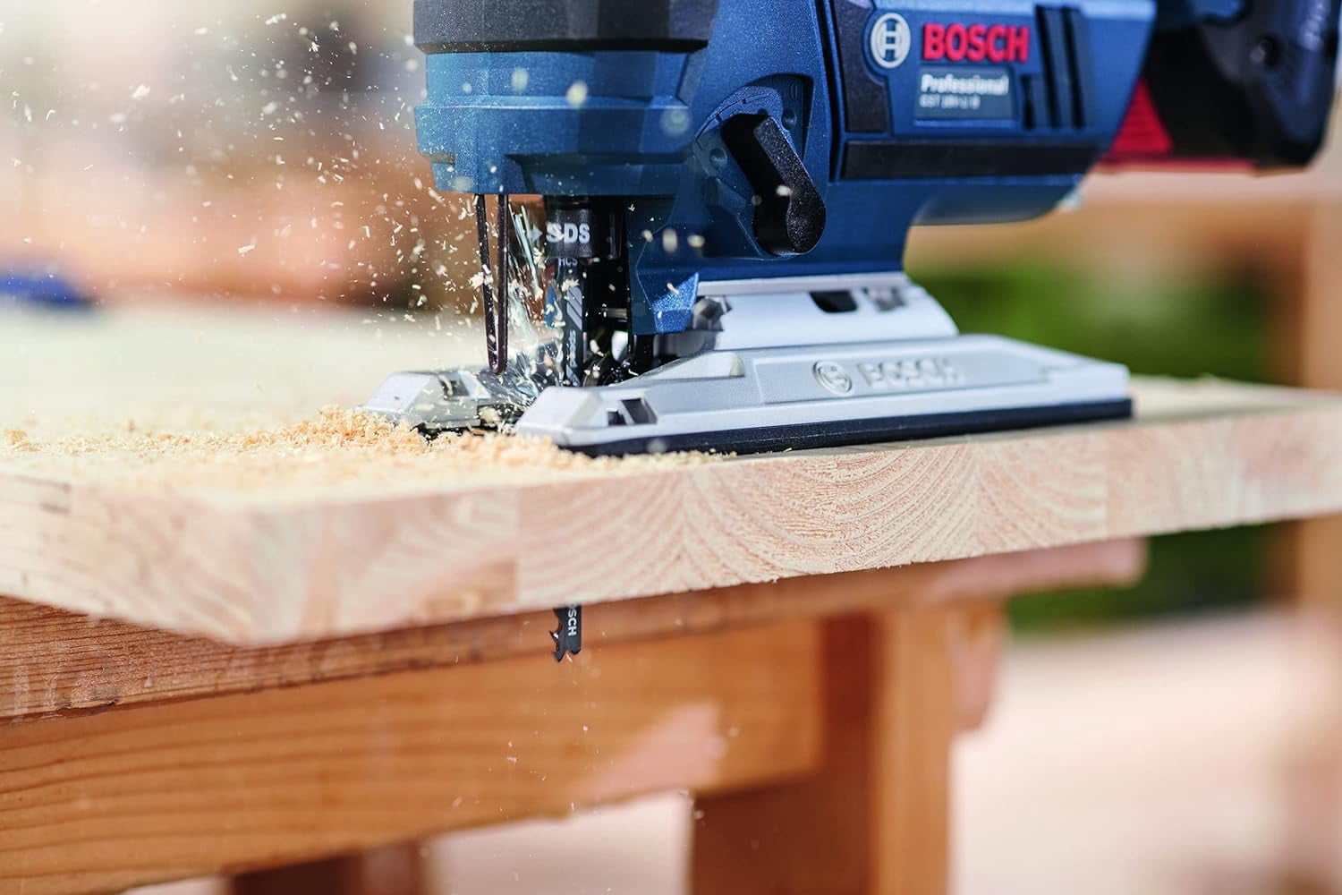 Bosch Professional 5 x Jigsaw blade T 144 D Speed for Wood (for softwood, straight cut, accesso