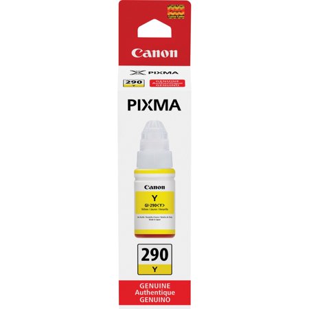 UPC: 0013803280814 | Canon PIXMA GI-290 Ink Bottle Inkjet – Yellow – 7000 Pages – 2.37 fl oz – 1 Each