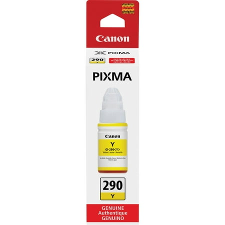 UPC: 0013803280814 | Canon PIXMA GI-290 Ink Bottle Inkjet – Yellow – 7000 Pages – 2.37 fl oz – 1 Each