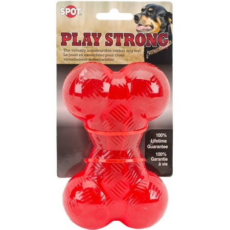 - Ethical products spot play strong rubber bone 5.5
