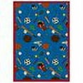 thumbnail image 2 of Multi-Sport 7'8" x 10'9" Area Rug In Color Blue, 2 of 2