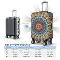 thumbnail image 5 of Picia Round Mandala Luggage Protector Cover Thicken Suitcase Protector Cover Fit 18-32 Inch Luggage-Small, 5 of 9