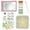 Light Green, variant on Latched Hook Kits for Adults Kids Coasters Making Kits with Flower Pattern Latched Hook Coasters Kits Home Decorations
