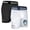Black,White-1, variant on Davion Youth Padded Sliding Shorts with Cup Pocket for Baseball & Softball (Black L)