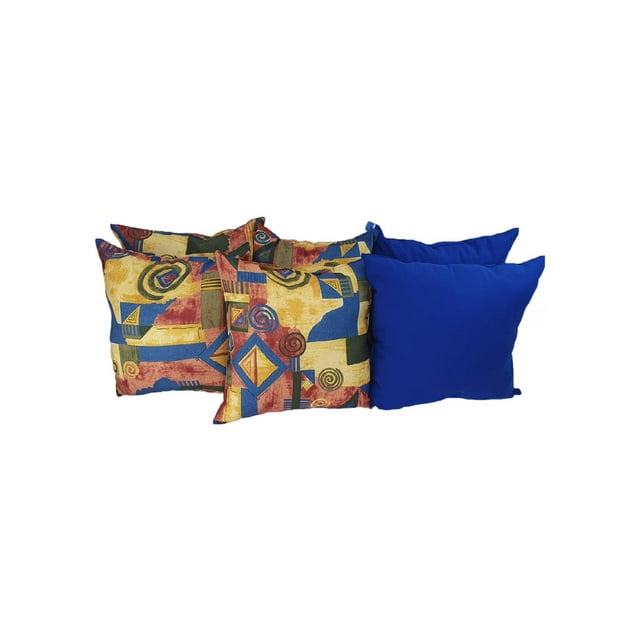 Set 6 Cojines Decorativos Premium Almoda Combinacion E Almoda 70000457