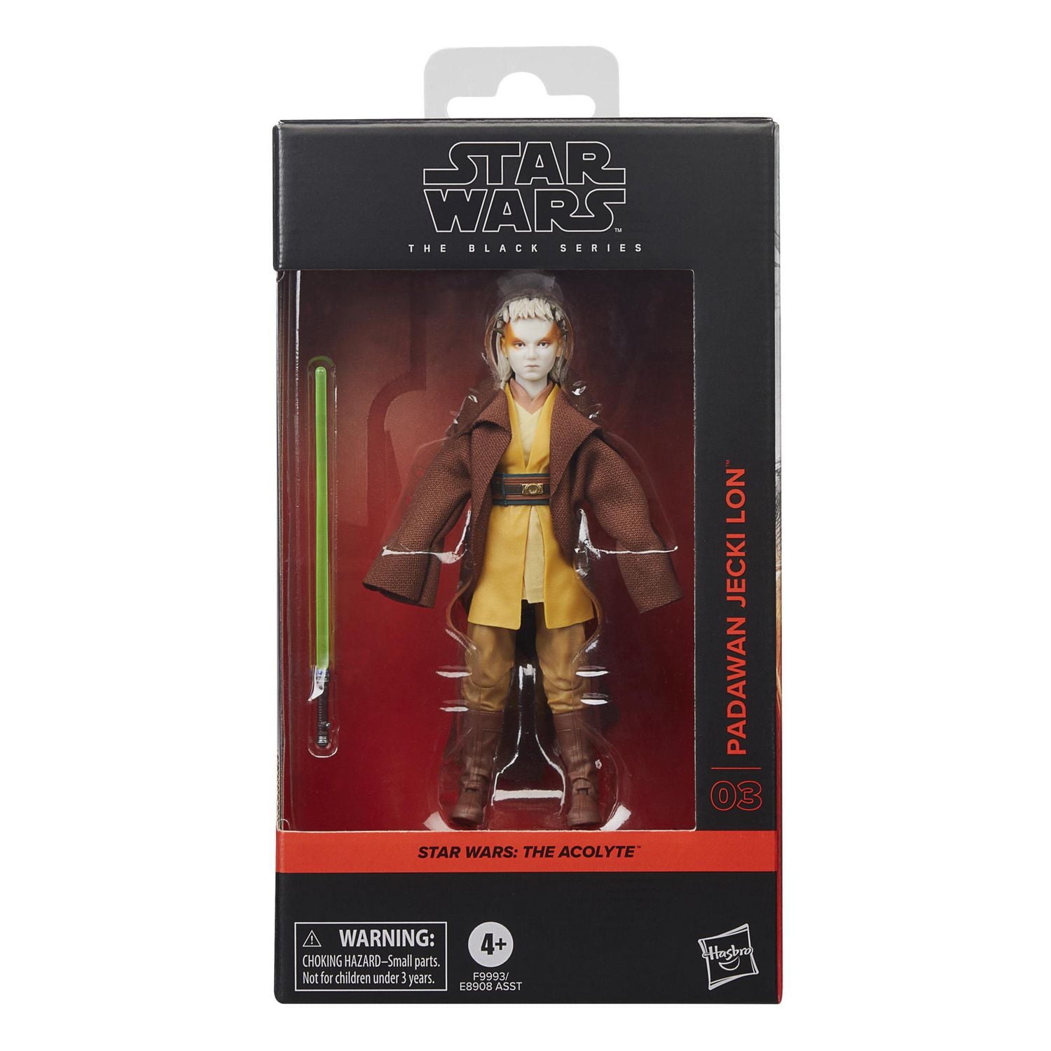 Star Wars The Black Series Padawan Jecki Lon Collectible Action Figure (6”)