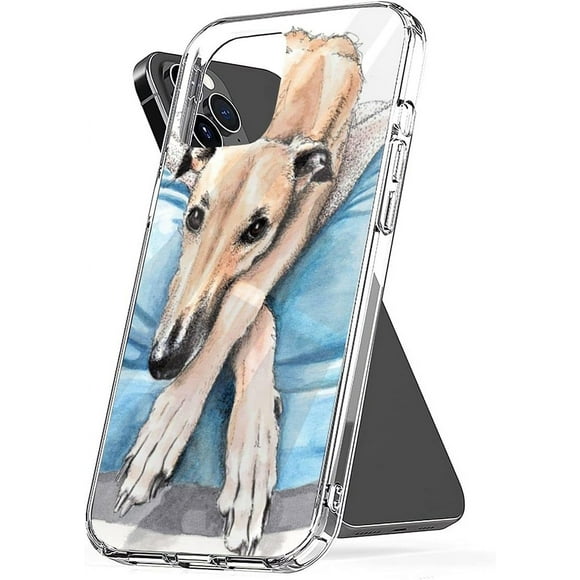 Phone Case Greyhound TPU On Accessories Blue Cover Bed Shockproof Protect Compatible with iPhone 11 6.1 Inch