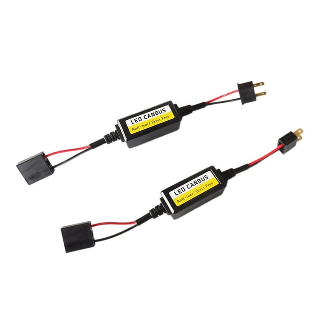 Decodificador de LED para coche Macarena 2 piezas Filtro de Canceción de Error Antiinterferencias de audio