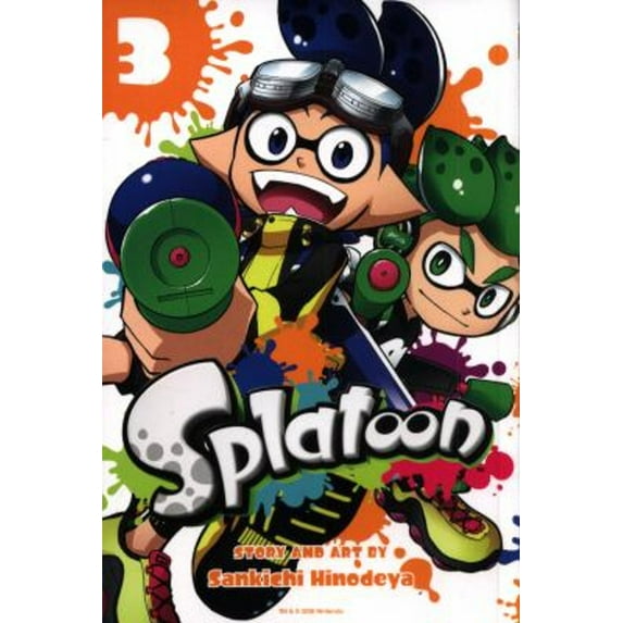 Pre-Owned Splatoon, Vol. 3 (Paperback) 1421598574 9781421598574