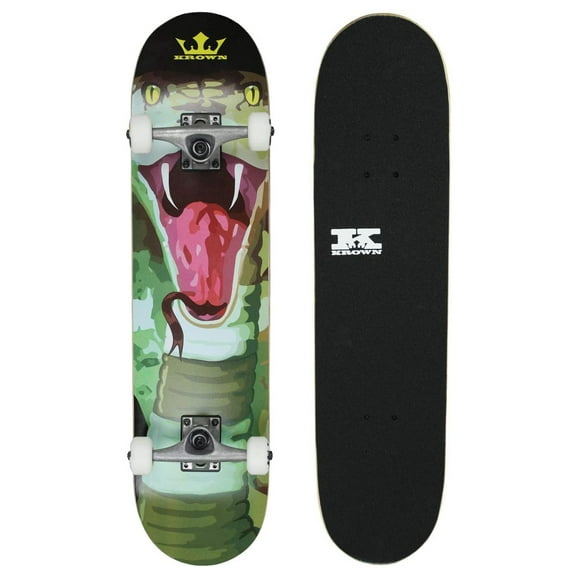 Krown Rookie Skateboard Complete Cobra 7.5"