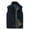 Navy, variant on Timegard Womens Vests Sleeveless Full Zip Fitted Soft Fleece Outdoor Jacket Outerwear Warm Winter Tops