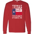 thumbnail image 3 of Inktastic Established December 29, 1845 Texas Flag Long Sleeve T-Shirt, 3 of 5