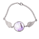 thumbnail image 1 of En Wisteria estilo chino acuarela Pulsera pulsera pulsera alas de ángel pulsera, 1 of 3