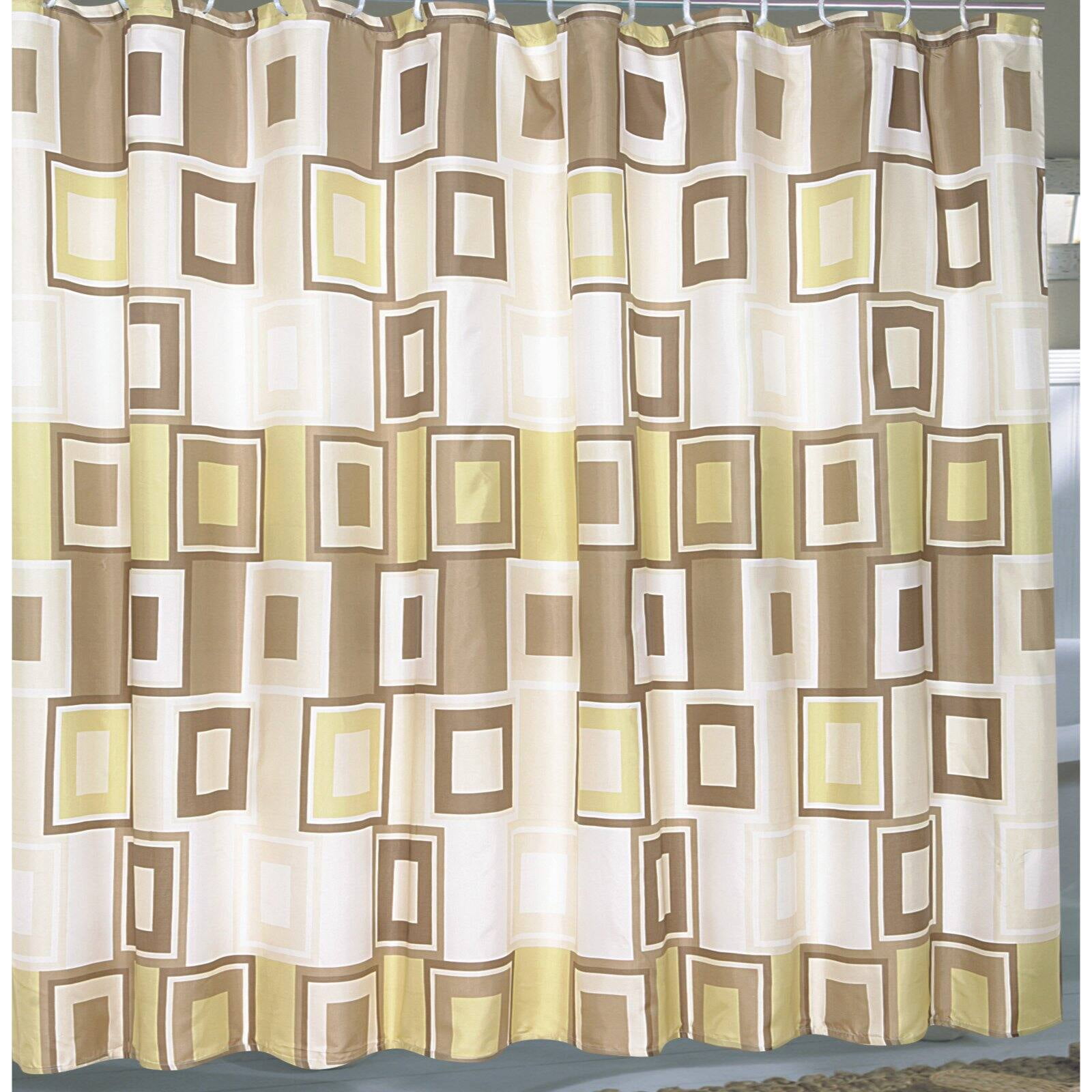 Extra Wide Contempo Fabric Shower, Bed Bath And Beyond Extra Wide Shower Curtain